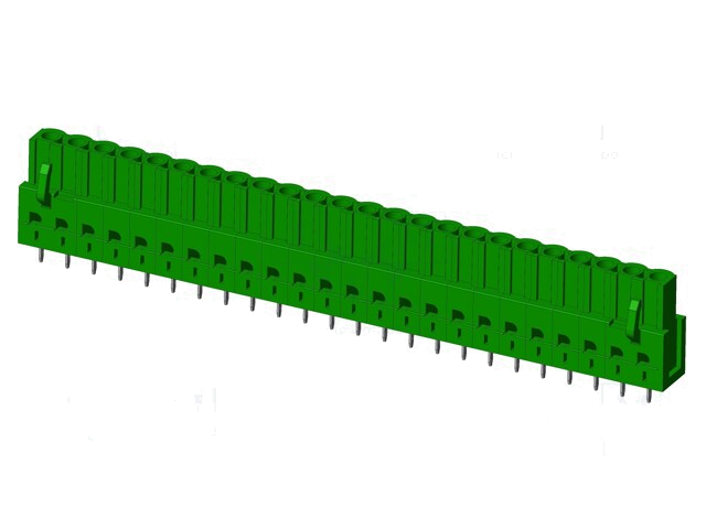 Connector: ontkoppelbare terminal strip; contact; vrouwelijk Connector: ontkoppelbare terminal strip; contact; vrouwelijk